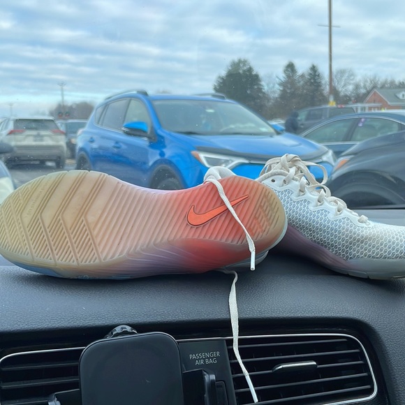 running track gym athletic training bike sneakers white pink blue green purple - Picture 3 of 3